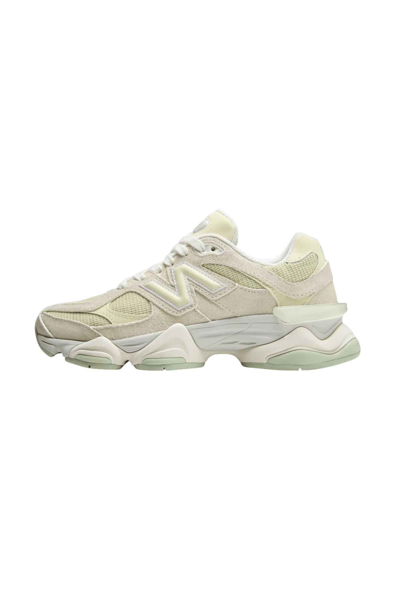 Tênis New Balance 9060 Unissex Verde Claro/Off-White U906072N - NewSkull