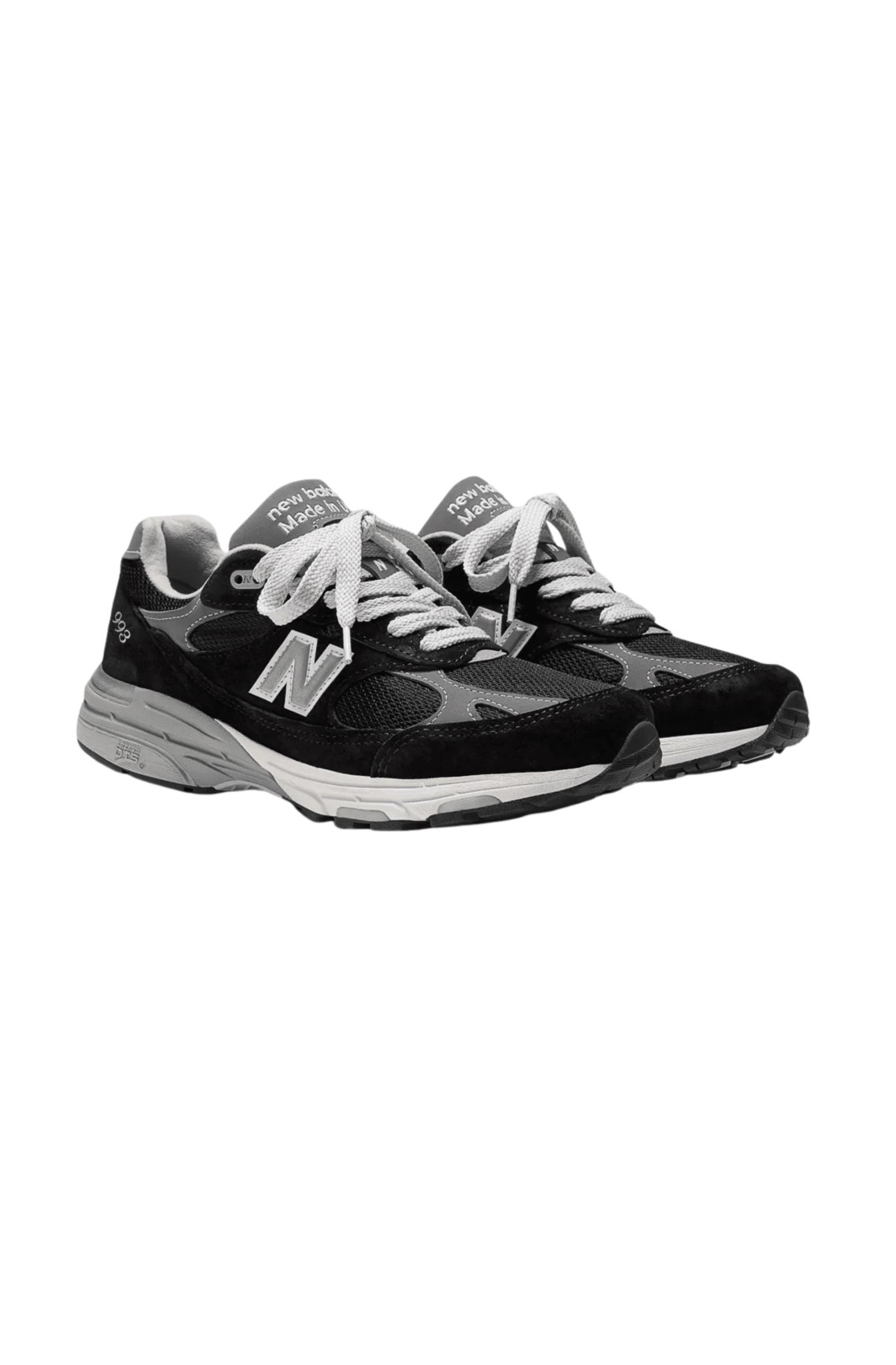 Tênis New Balance 993 Made in USA Masculino Preto/Cinza MR993BK - NewSkull