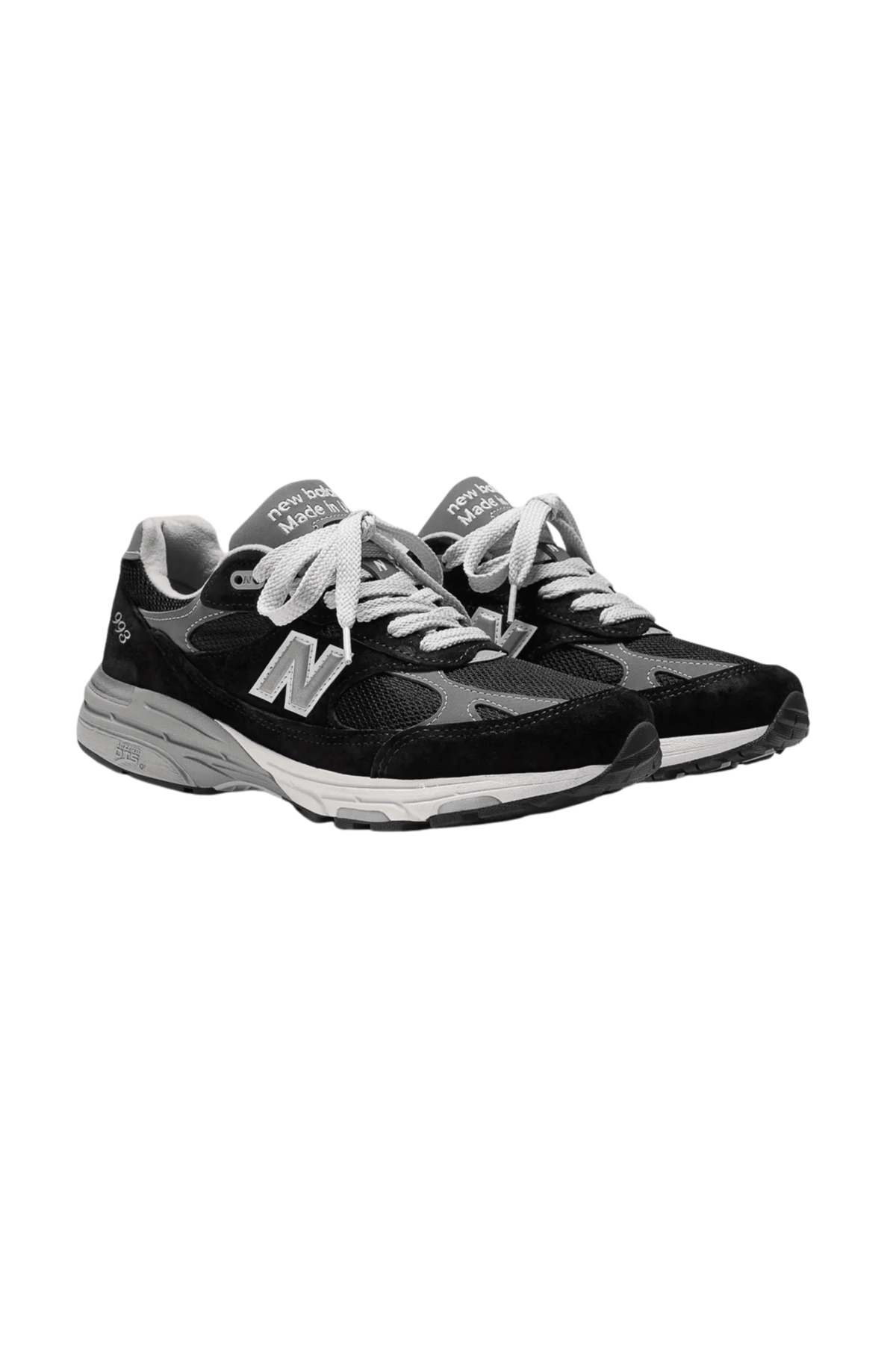 Tênis New Balance 993 Made in USA Masculino Preto/Cinza MR993BK - NewSkull