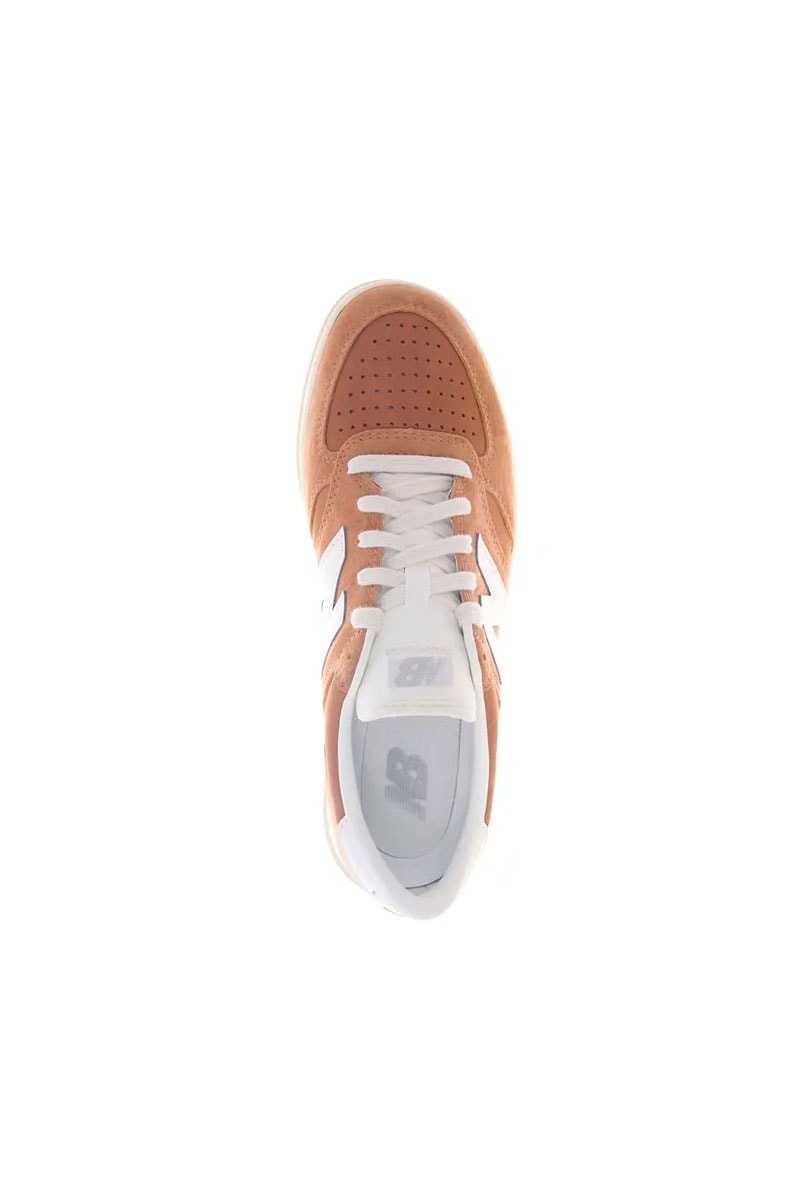 Tênis New Balance T500 Masculino Marrom/Branco CT500CI - NewSkull