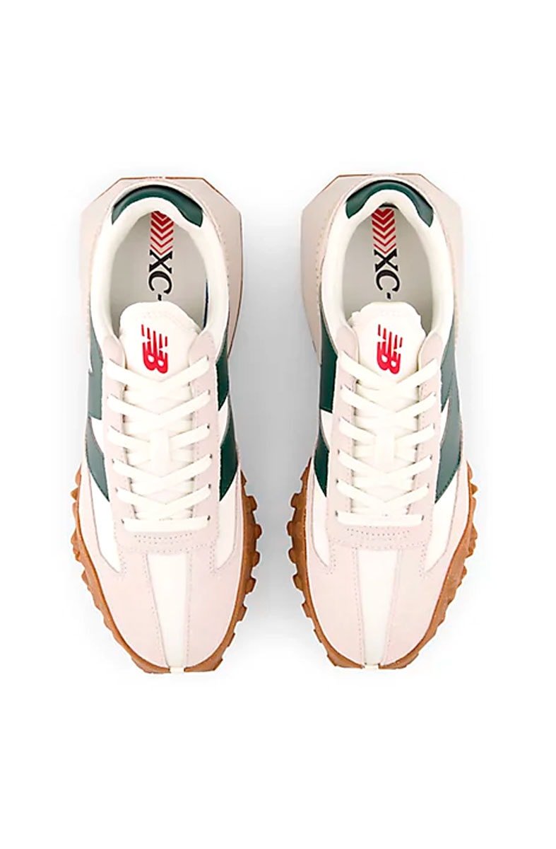 Tênis NEW BALANCE UXC72VA Bege/Verde - NewSkull