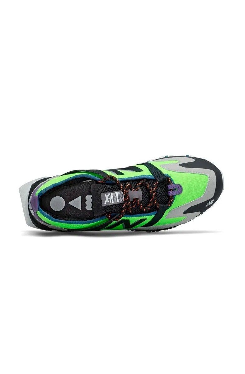 Tênis New Balance X Racer MSXRCTCC Preto/Cinza/Verde - NewSkull