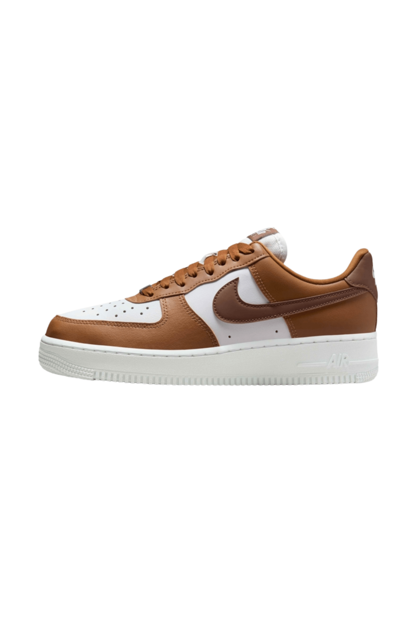 Tênis Nike Air Force 1 '07 Feminino Branco/Marrom IM6364 - 200 - NewSkull