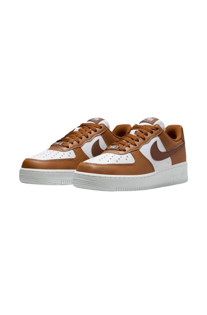 Tênis Nike Air Force 1 '07 Feminino Branco/Marrom IM6364 - 200 - NewSkull