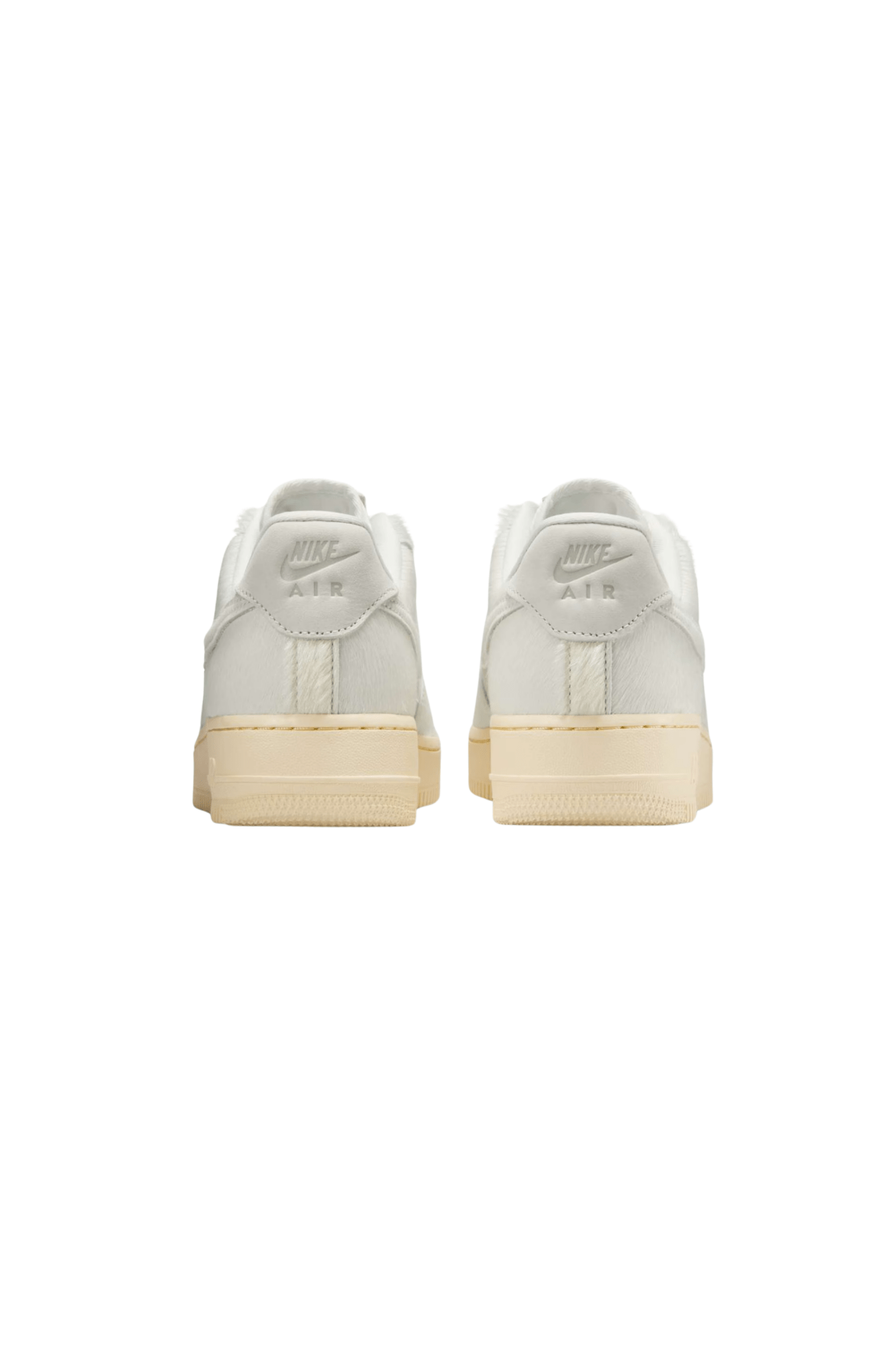 Tênis Nike Air Force 1 '07 Feminino Pony Hair Bege II7398 - 100 - NewSkull