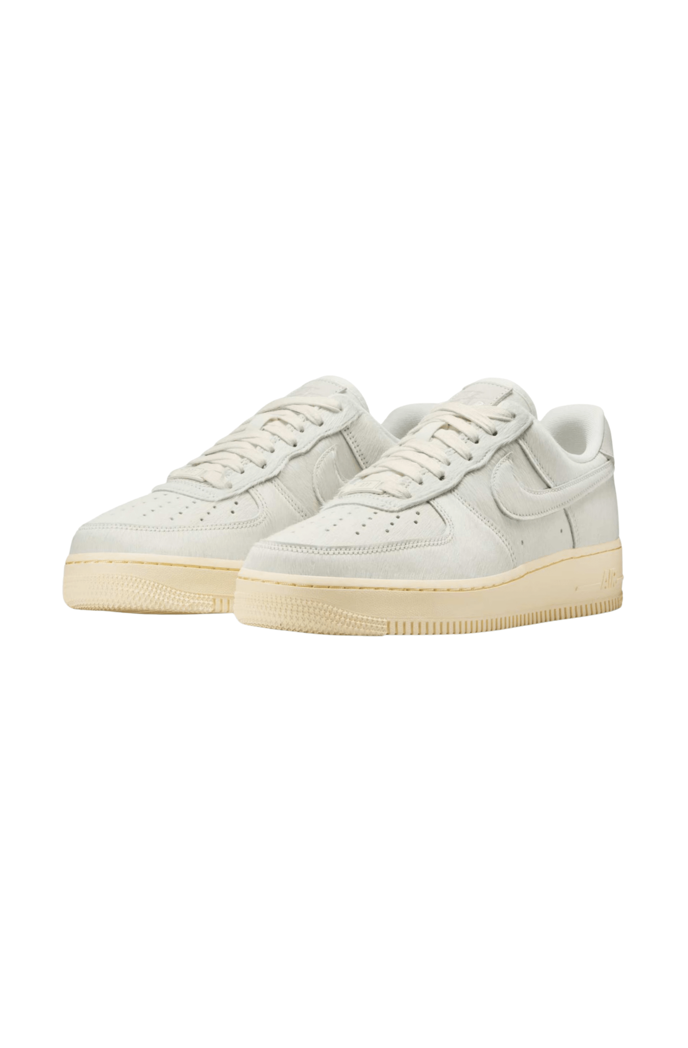 Tênis Nike Air Force 1 '07 Feminino Pony Hair Bege II7398 - 100 - NewSkull