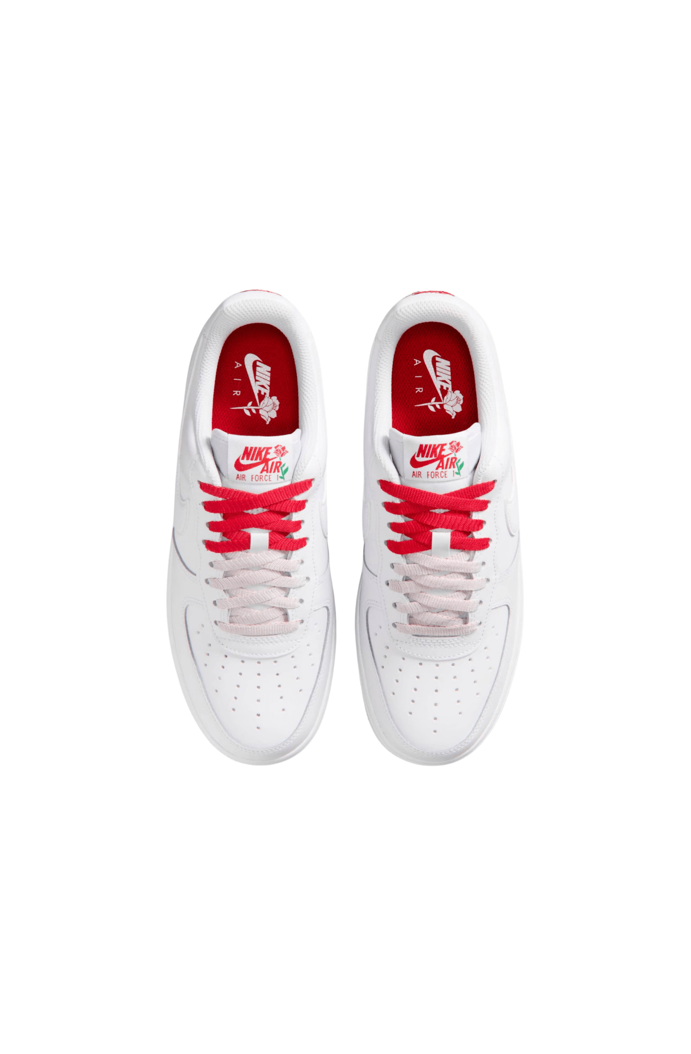 Tênis Nike Air Force 1 '07 GFX Feminino Branco/Vermelho IF0498 - 100 - NewSkull