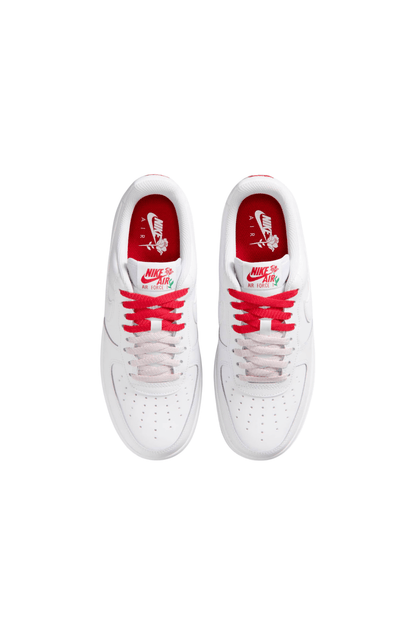 Tênis Nike Air Force 1 '07 GFX Feminino Branco/Vermelho IF0498 - 100 - NewSkull