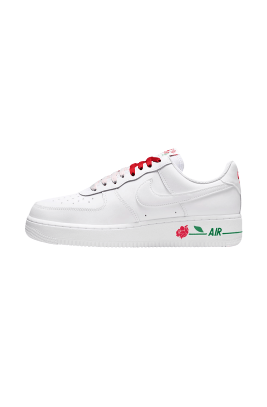 Tênis Nike Air Force 1 '07 GFX Feminino Branco/Vermelho IF0498 - 100 - NewSkull