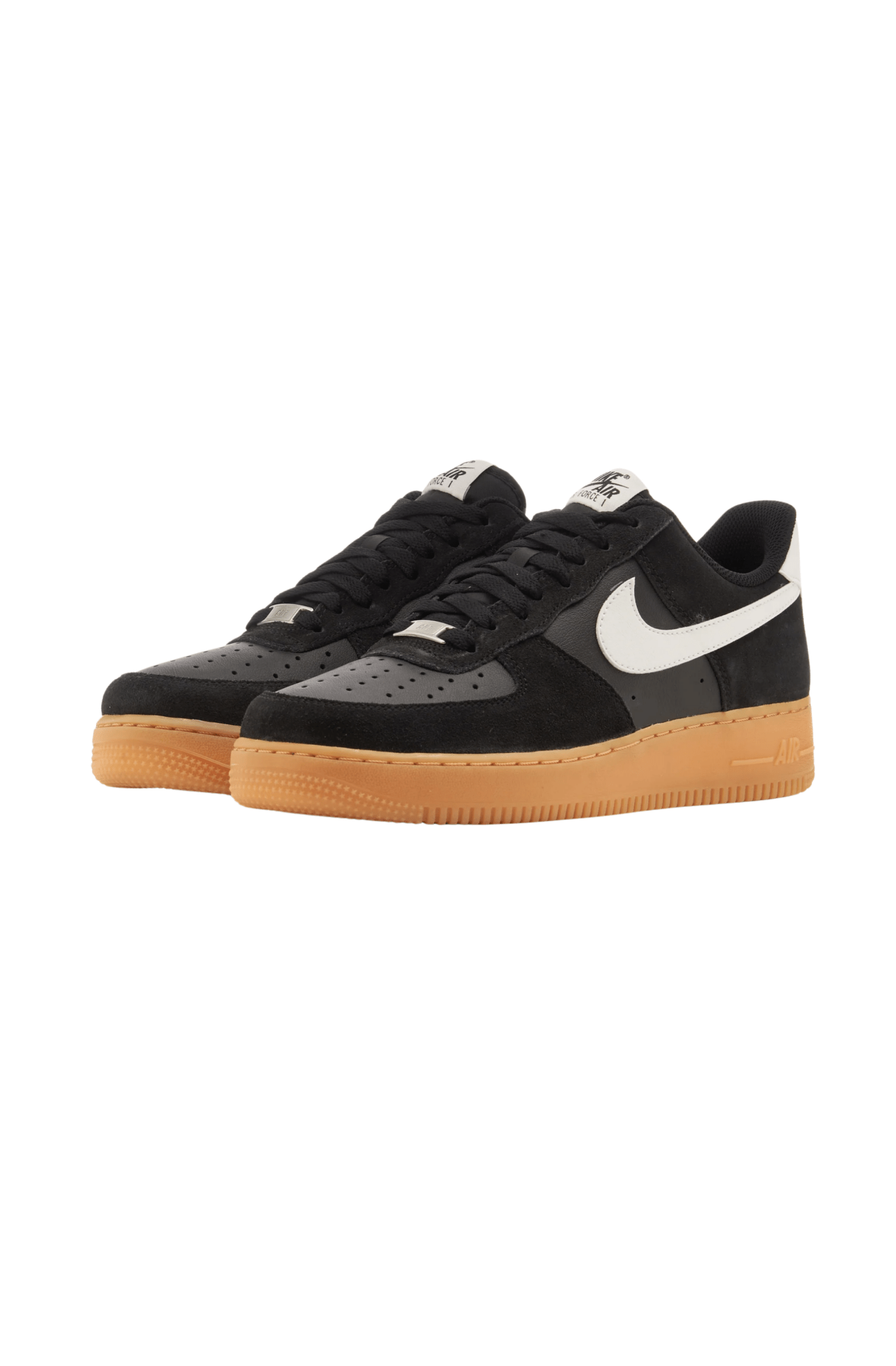 Tênis Nike Air Force 1 '07 LV8 Essencial Masculino Preto/Branco/Bege FQ8714 - 004 - NewSkull