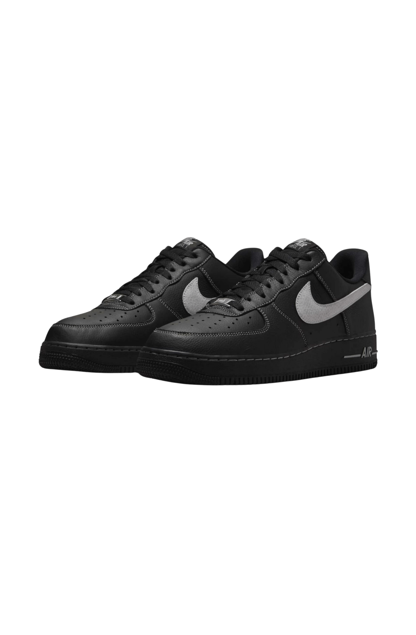 Tênis Nike Air Force 1 '07 Lv8 Masculino Preto/Cinza HQ2037 - 006 - NewSkull