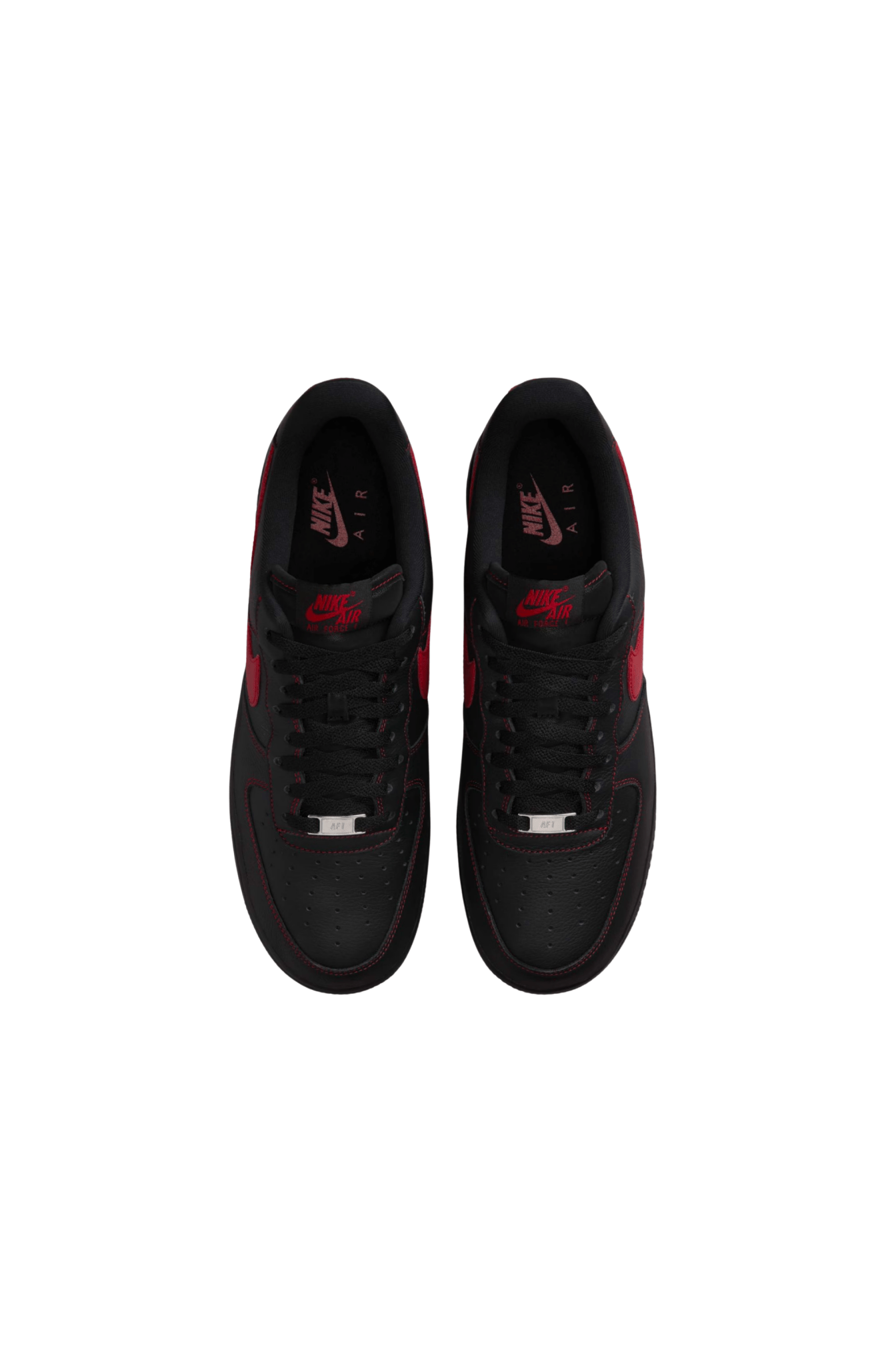 Tênis Nike Air Force 1 '07 Lv8 Masculino Preto/Vermelho HQ2037 - 005 - NewSkull