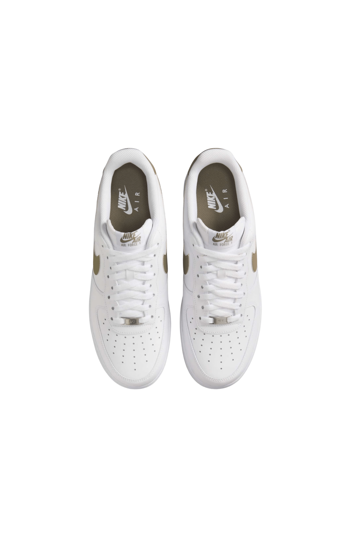 Tênis Nike Air Force 1 '07 Masculino Branco/Verde FJ4146 - 116 - NewSkull