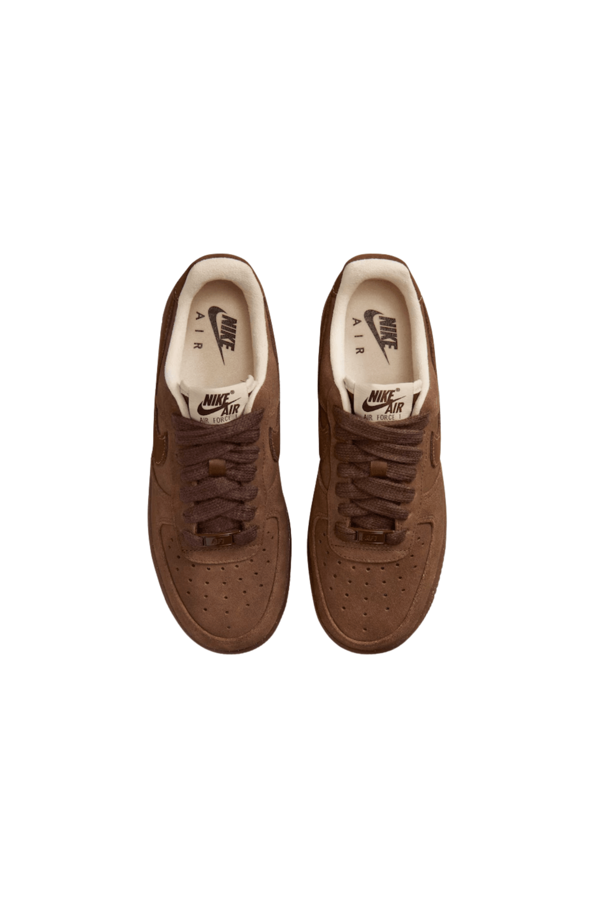 Tênis Nike Air Force 1 '07 Suede Cacao Wow Marrom/Marrom FQ8901-259 - NewSkull