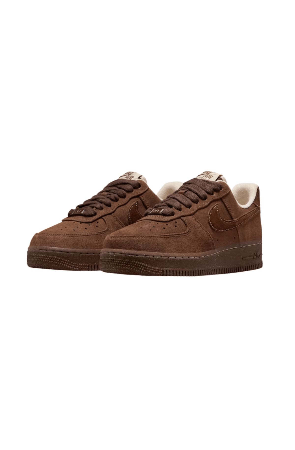 Tênis Nike Air Force 1 '07 Suede Cacao Wow Marrom/Marrom FQ8901-259 - NewSkull