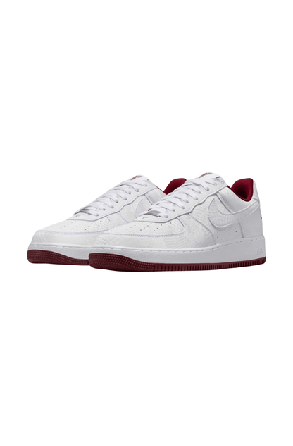 Tênis Nike Air Force 1 Low x Kobe Lower Merion High: Home Branco/Vinho IB0018 - 101 - NewSkull