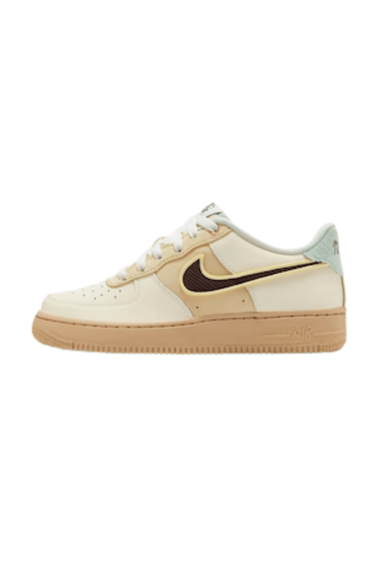 Tênis Nike Air Force 1 LV8 Feminino Bege/Bege HQ3473 - 122 - NewSkull