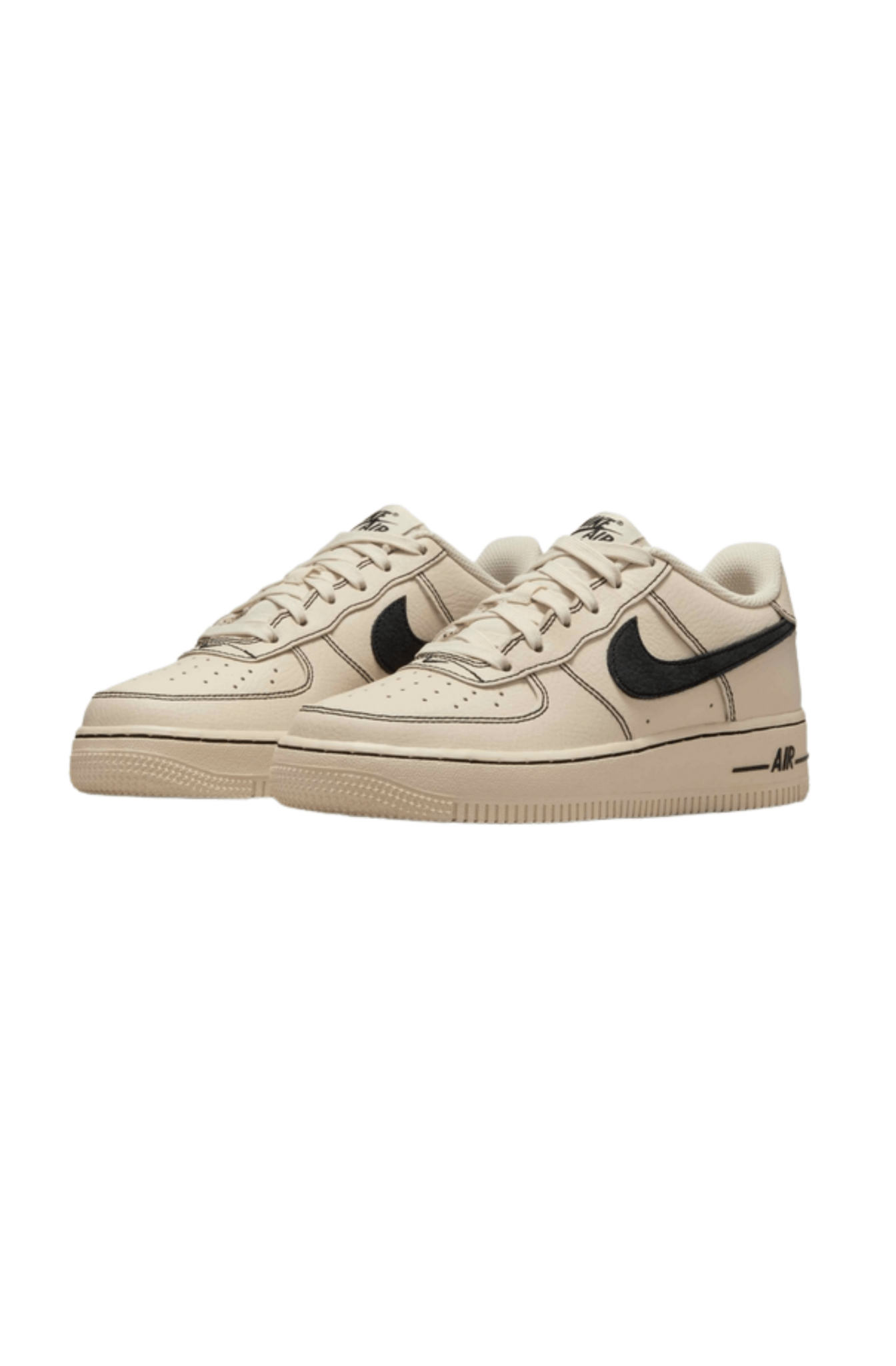 Tênis Nike Air Force 1 LV8 Feminino Bege/Preto HJ4563 - 200 - NewSkull