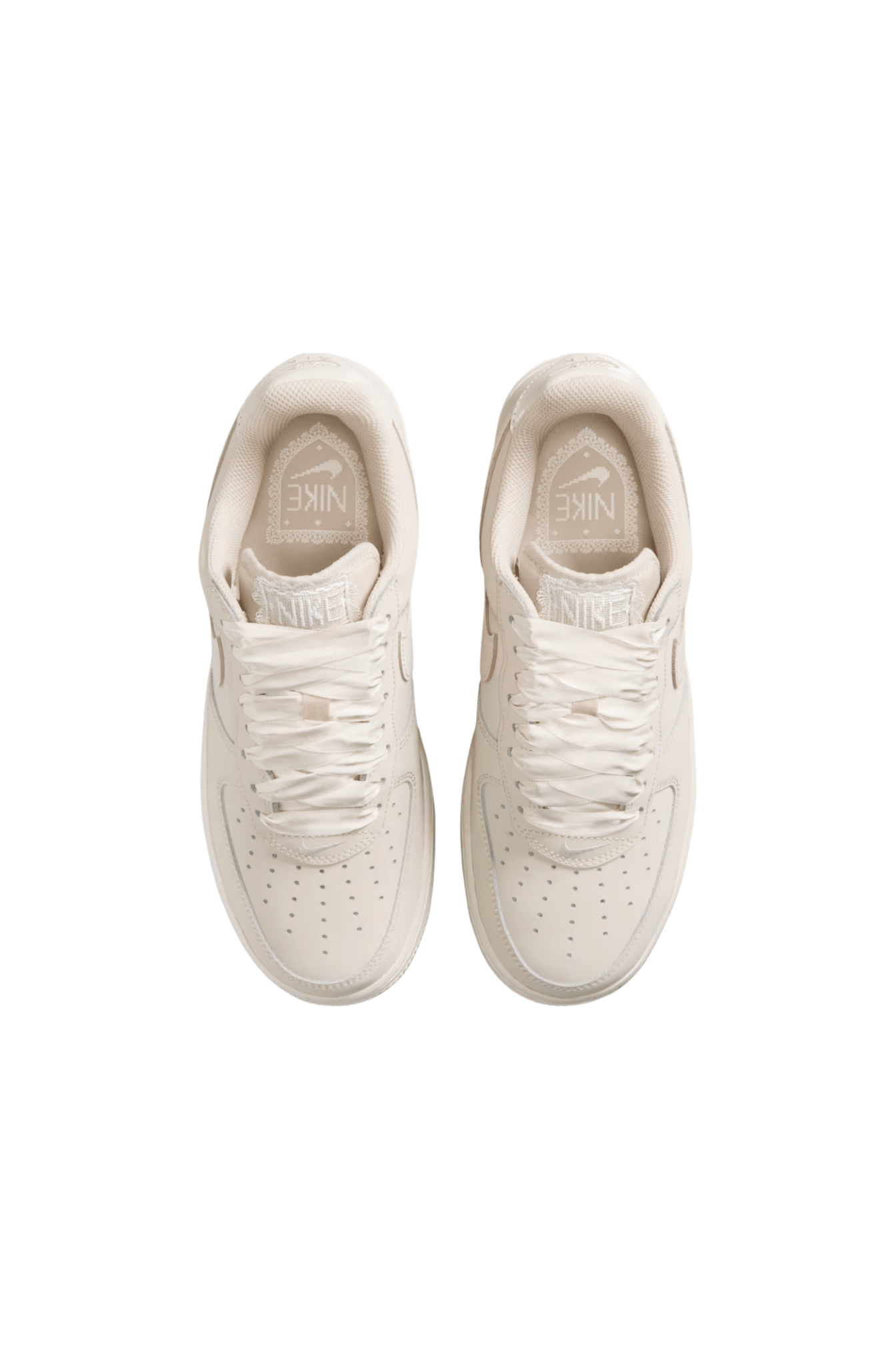 Tênis Nike Air Force 1 Retro Premium Feminino Bege/Bege IR0871 - 100 - NewSkull