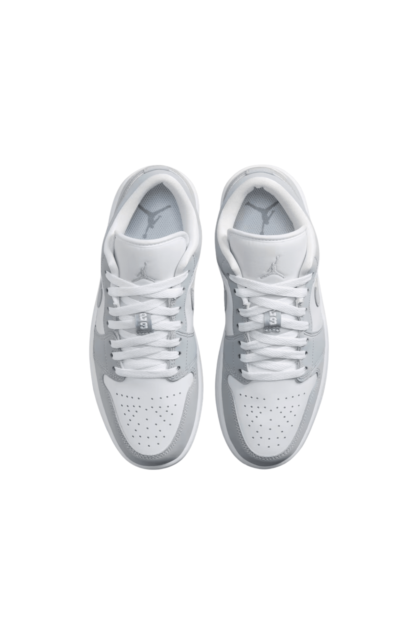 Tênis Nike Air Jordan 1 Low Branco/Cinza DC0774-105 - NewSkull