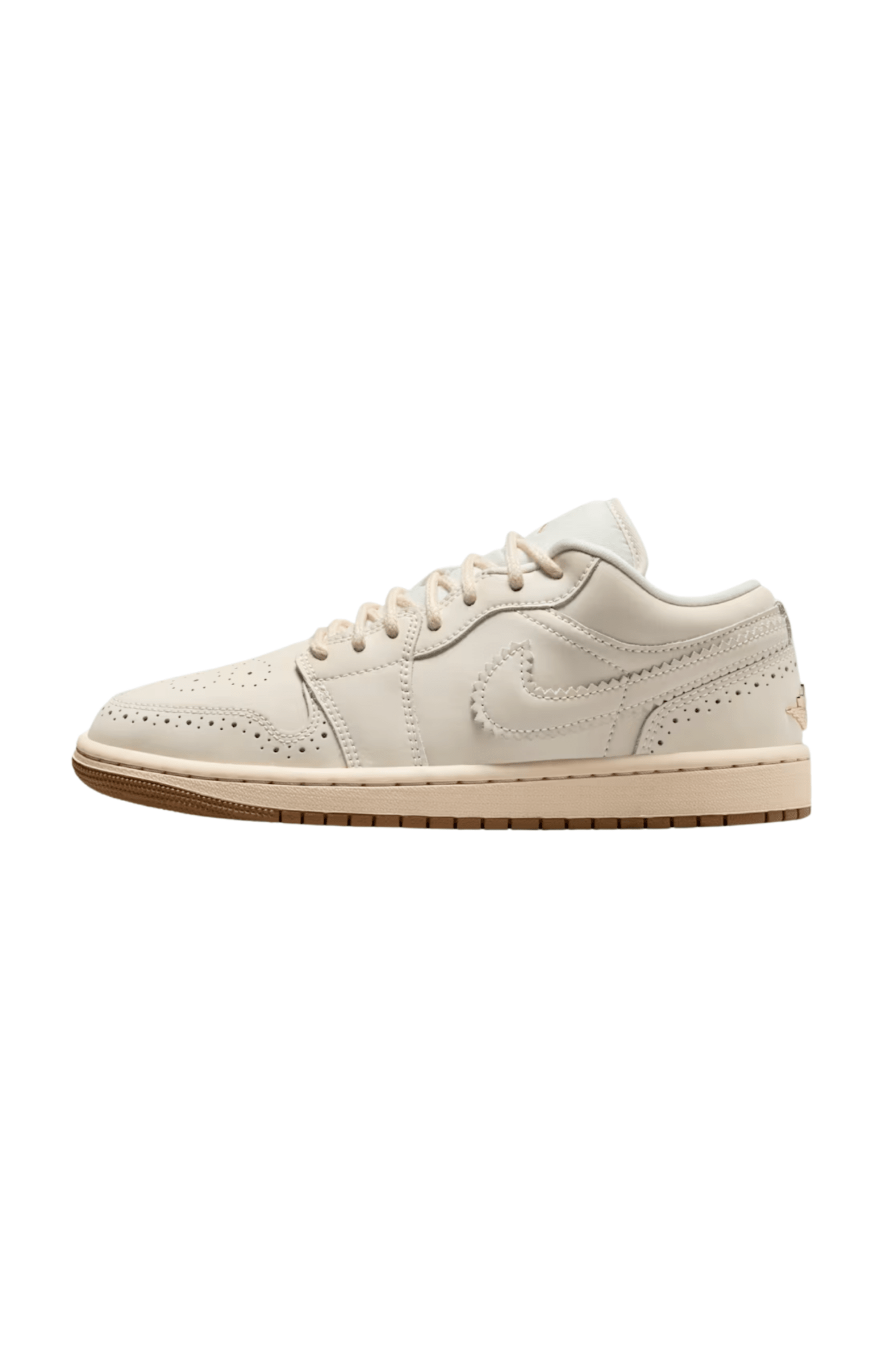 Tênis Nike Air Jordan 1 Low SE Brogue Bege/Bege IO0759-100 - NewSkull