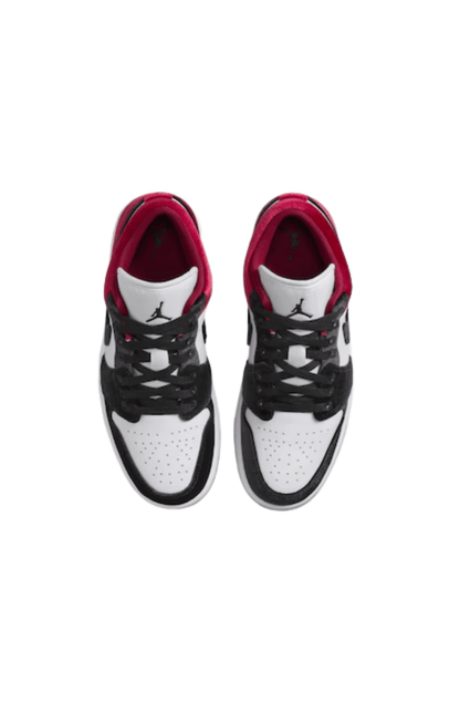 Tênis Nike Air Jordan 1 Low SE Feminino Branco/Preto/Vermelho FZ3242 - 001 - NewSkull