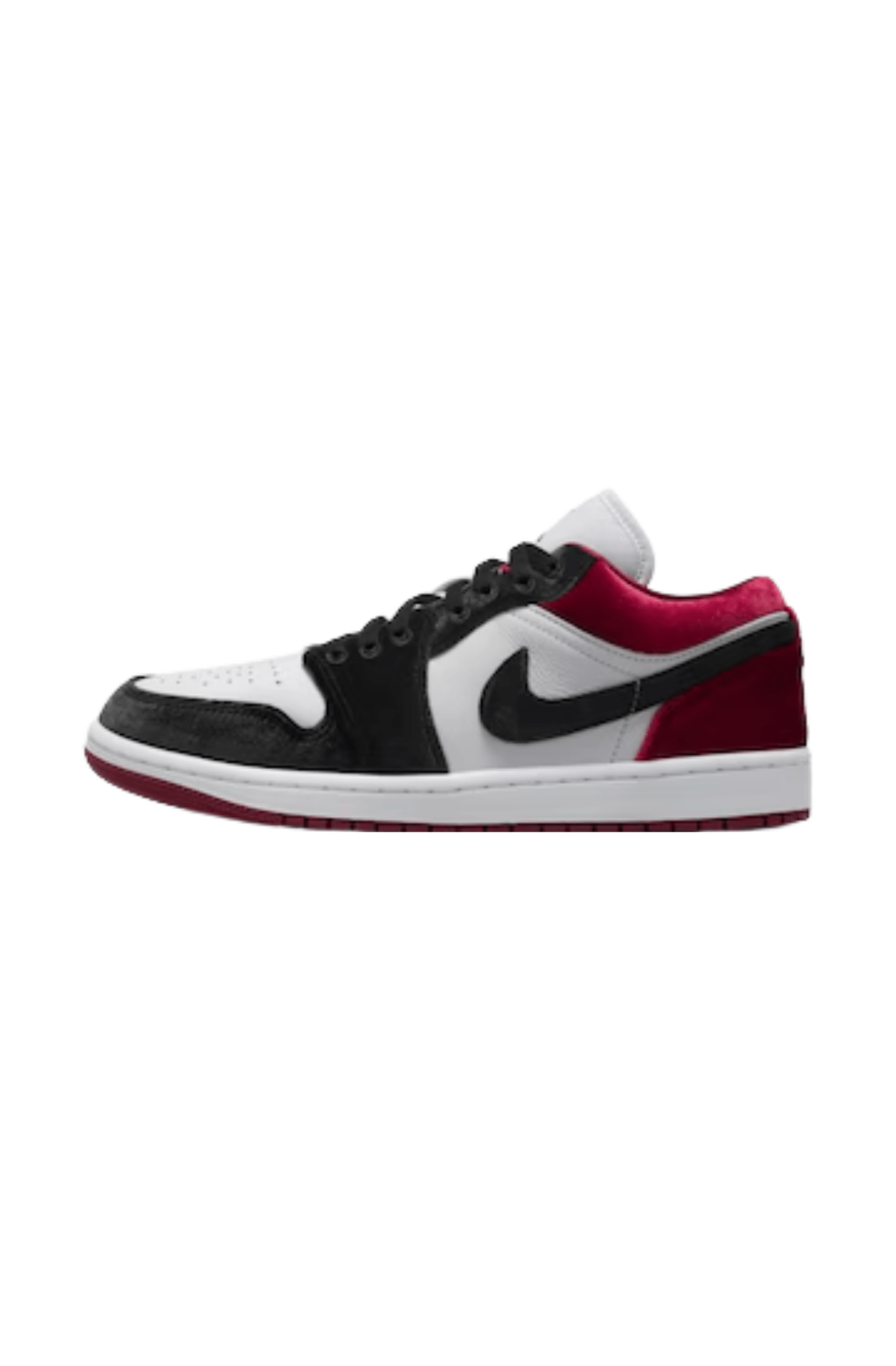 Tênis Nike Air Jordan 1 Low SE Feminino Branco/Preto/Vermelho FZ3242 - 001 - NewSkull
