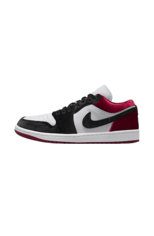 Tênis Nike Air Jordan 1 Low SE Feminino Branco/Preto/Vermelho FZ3242 - 001 - NewSkull