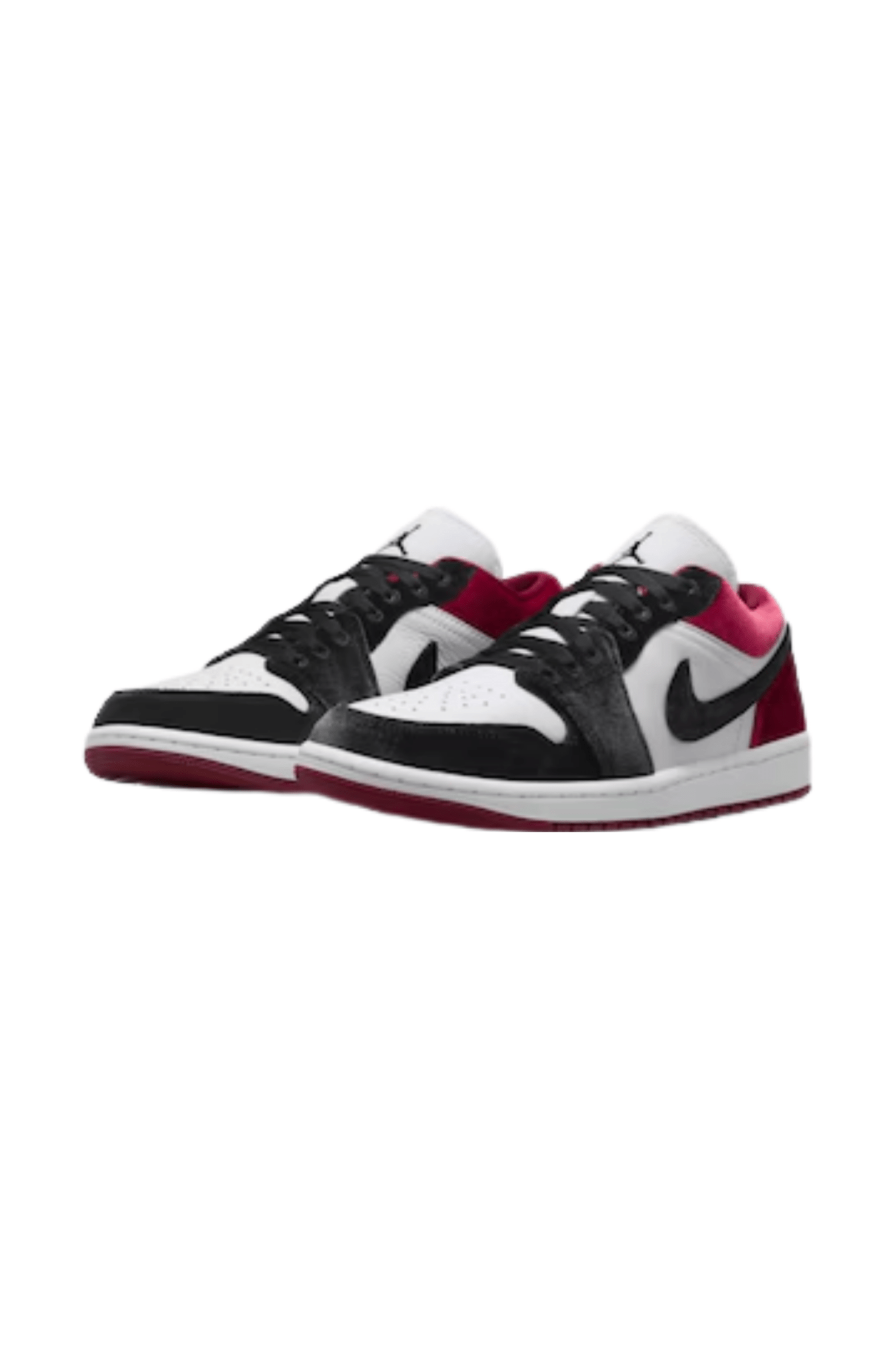 Tênis Nike Air Jordan 1 Low SE Feminino Branco/Preto/Vermelho FZ3242 - 001 - NewSkull