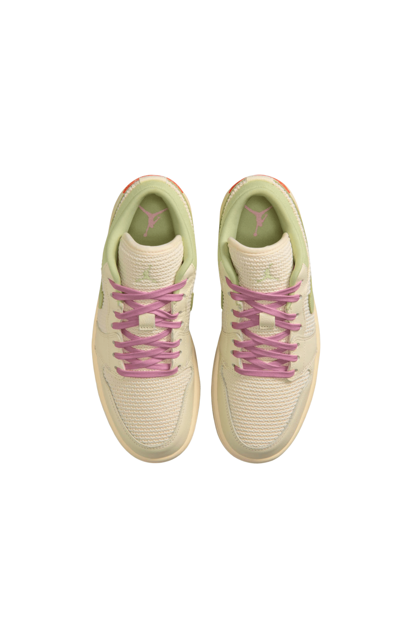 Tênis Nike Air Jordan 1 Low SE Sail and Olive Aura Bege/Verde II0569 - 100 - NewSkull