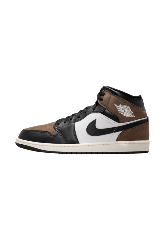 Tênis Nike Air Jordan 1 Mid Marrom/Branco DQ8426-007 - NewSkull