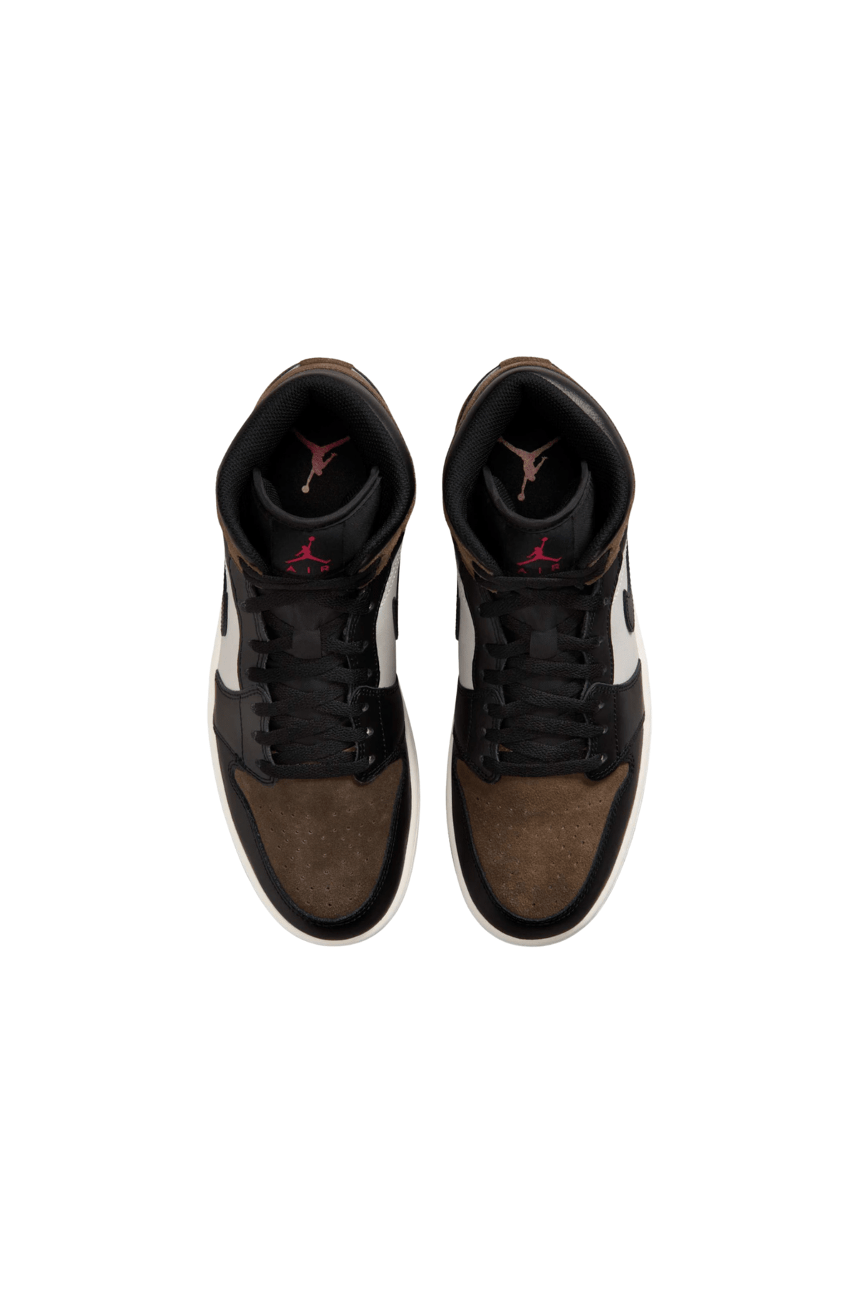 Tênis Nike Air Jordan 1 Mid Marrom/Branco DQ8426-007 - NewSkull