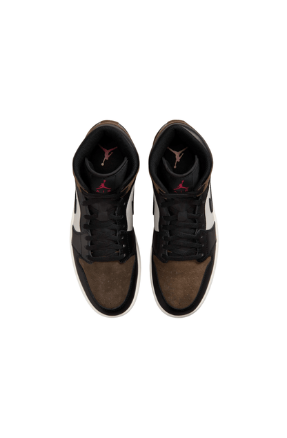 Tênis Nike Air Jordan 1 Mid Marrom/Branco DQ8426-007 - NewSkull