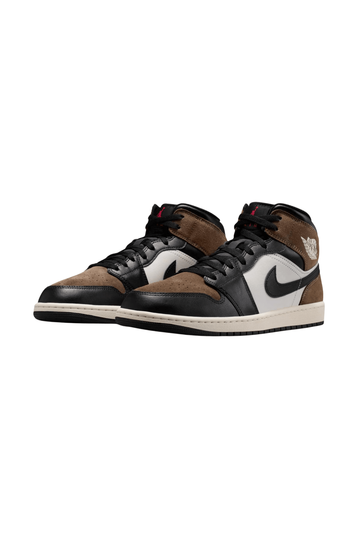 Tênis Nike Air Jordan 1 Mid Marrom/Branco DQ8426-007 - NewSkull