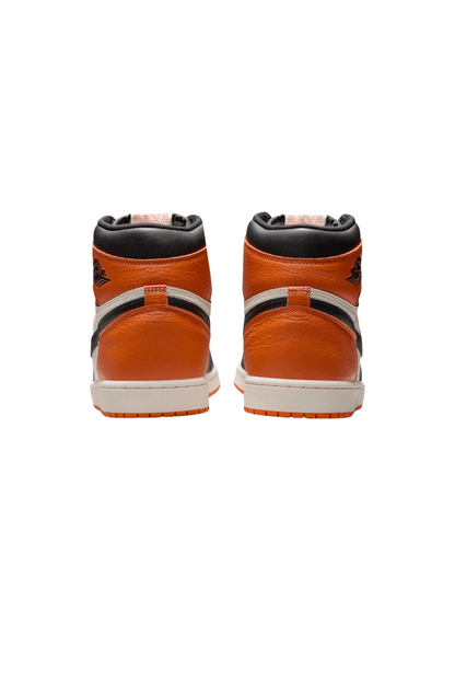 Tênis Nike Air Jordan 1 Retro High OG Shattered Backboard Preto/Branco/Laranja DZ5485 - 008 - NewSkull