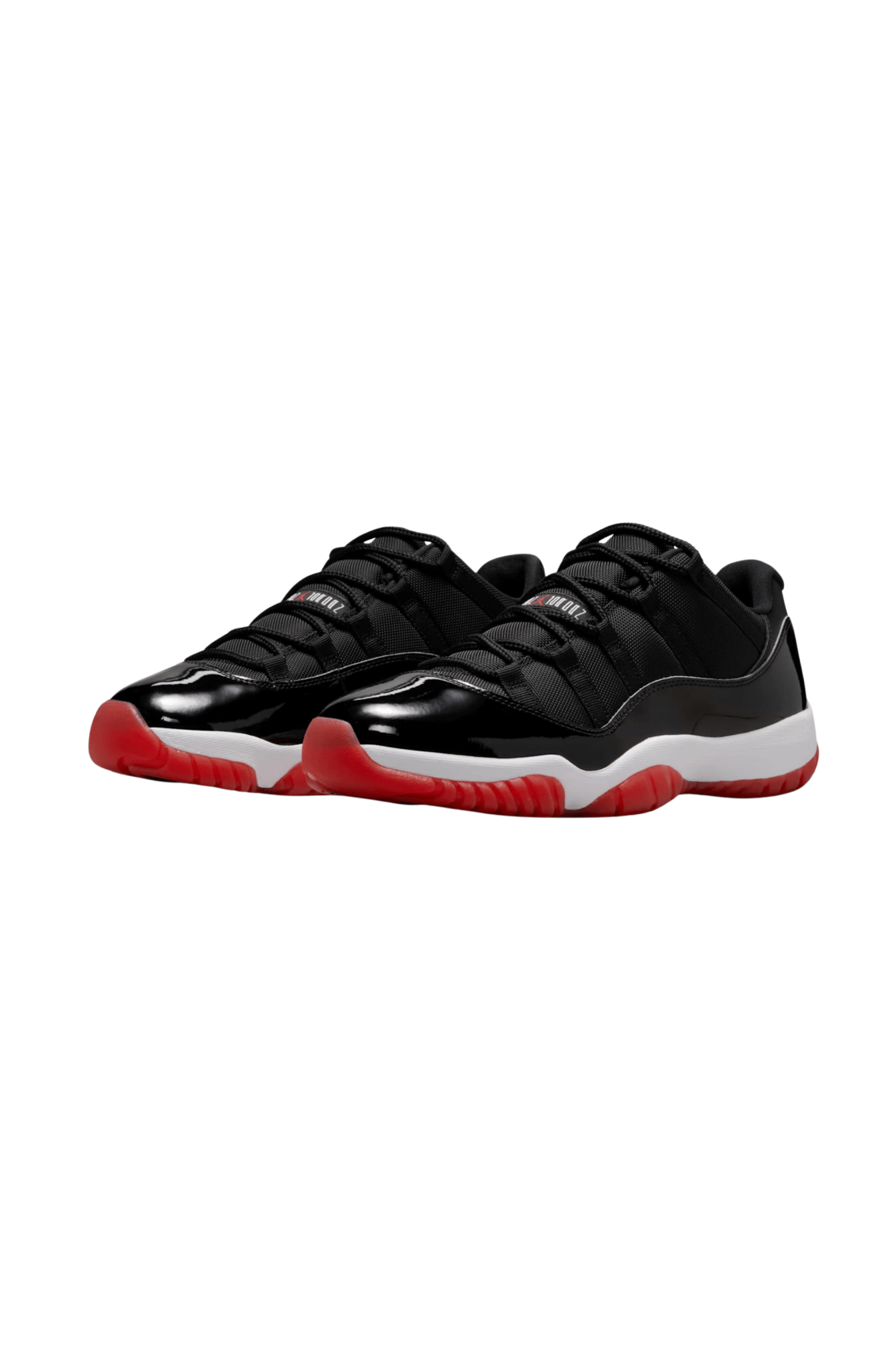 Tênis Nike Air Jordan 11 Retro Low Bread Preto/Vermelho FV5104 - 006 - NewSkull
