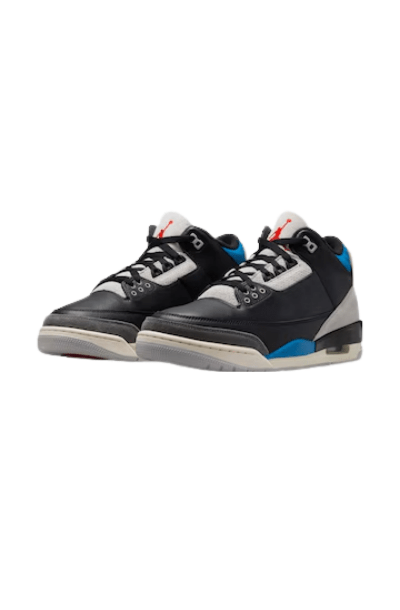 Tênis Nike Air Jordan 3 Retro OG Rare Air Preto/Azul IB8967 - 004 - NewSkull