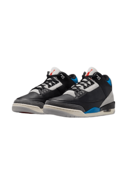 Tênis Nike Air Jordan 3 Retro OG Rare Air Preto/Azul IB8967 - 004 - NewSkull