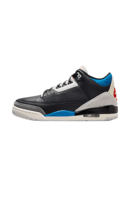 Tênis Nike Air Jordan 3 Retro OG Rare Air Preto/Azul IB8967 - 004 - NewSkull