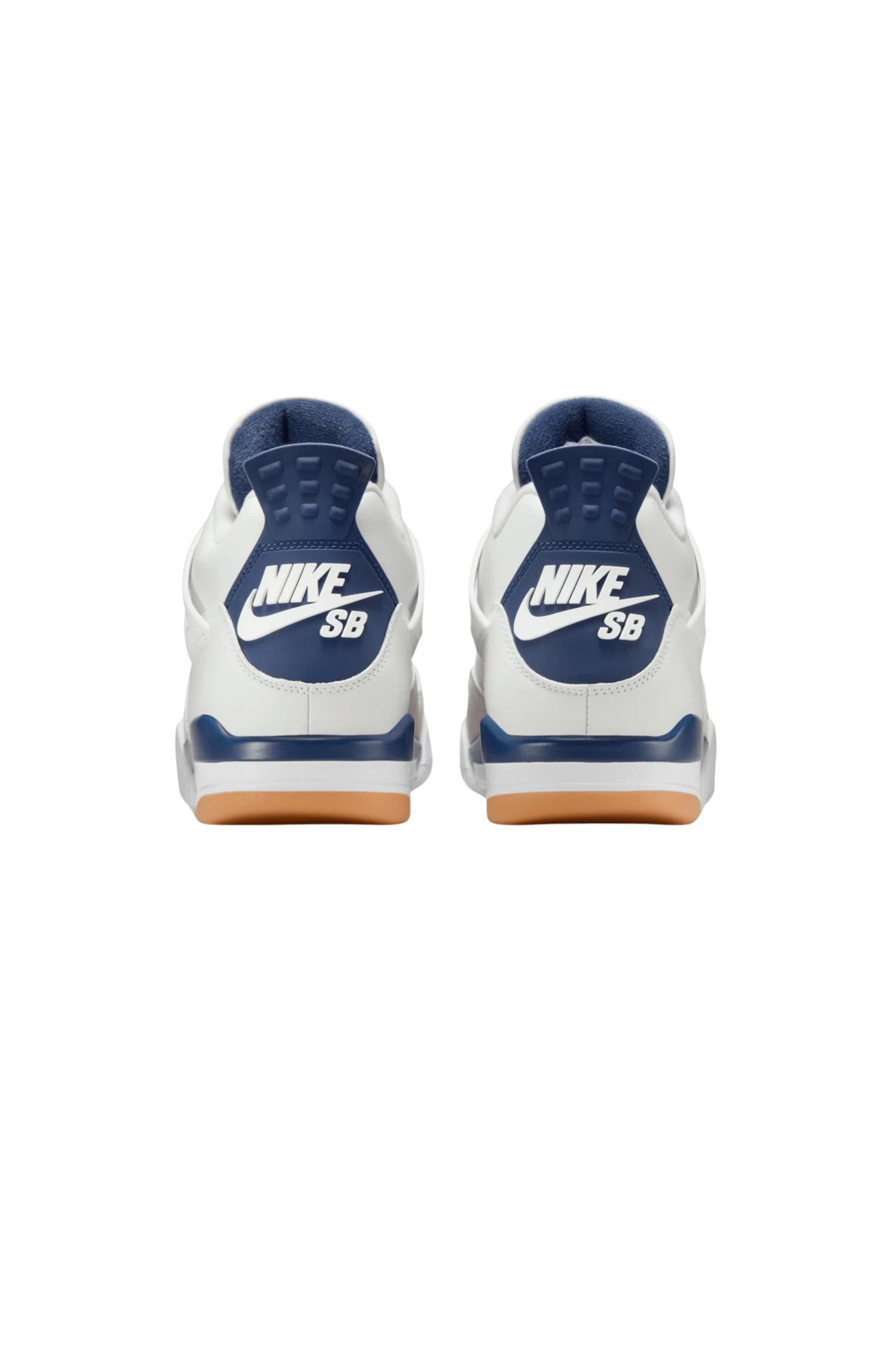 Tênis Nike Air Jordan 4 x SB Branco/Azul Marinho DR5415 - 100 - NewSkull