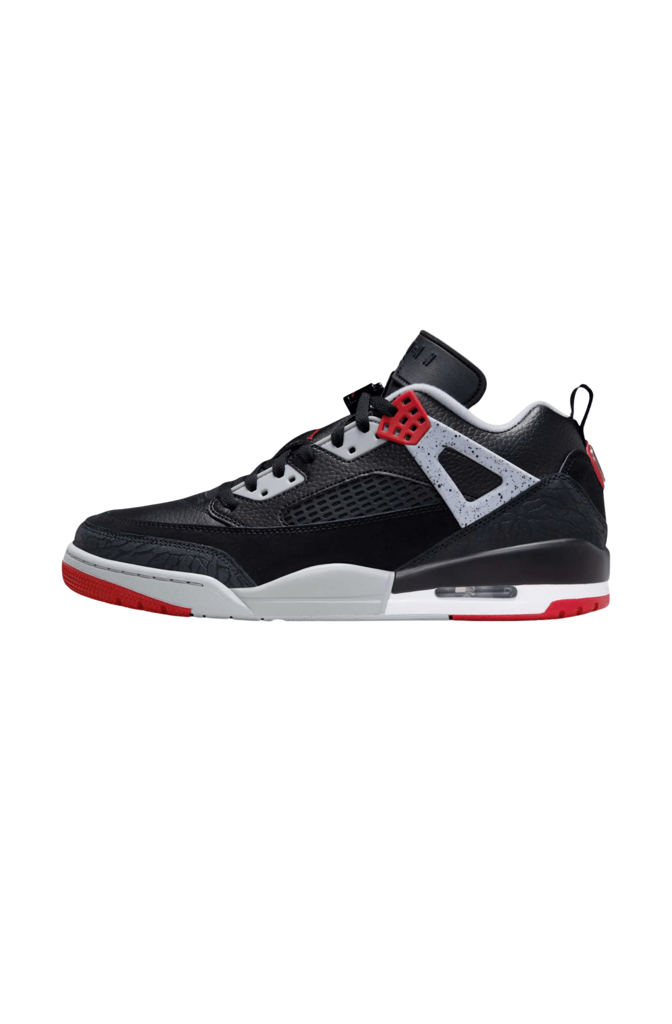 Tênis Nike Air Jordan Spizike Low Black Cement Preto/Vermelho FQ1759 - 009 - NewSkull