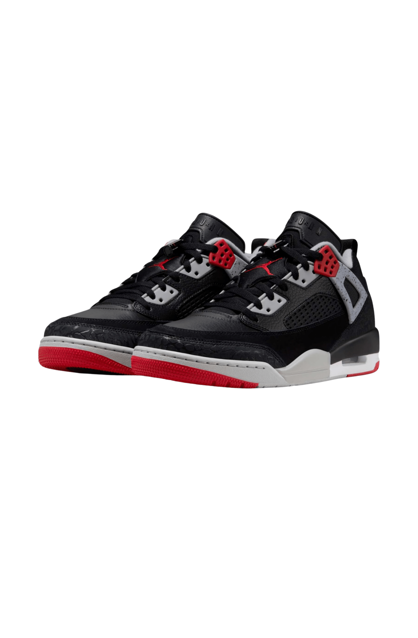 Tênis Nike Air Jordan Spizike Low Black Cement Preto/Vermelho FQ1759 - 009 - NewSkull