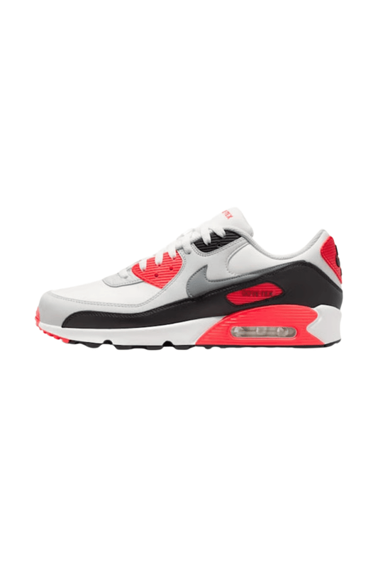 Tênis Nike Air Max 90 Gore - Tex Masculino Branco/Vermelho/Preto FD5810 - 101 - NewSkull