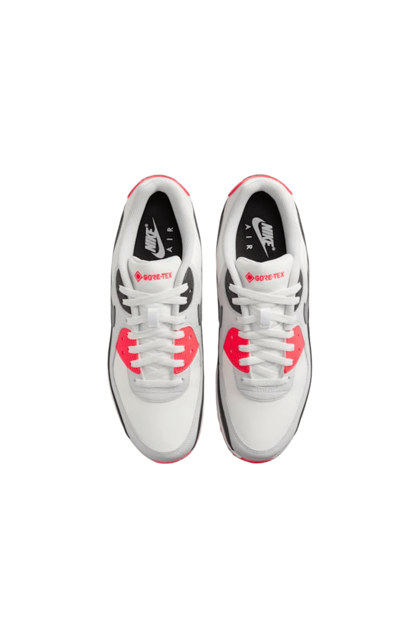 Tênis Nike Air Max 90 Gore - Tex Masculino Branco/Vermelho/Preto FD5810 - 101 - NewSkull