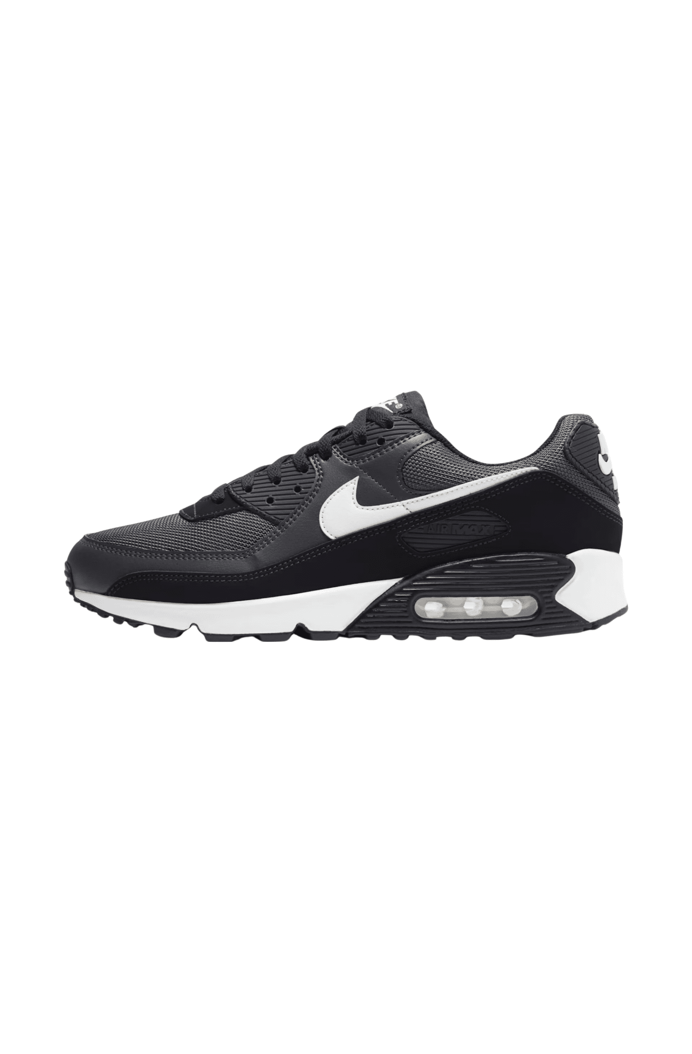 Tênis Nike Air Max 90 Masculino Preto/Cinza/Branco CN8490 - 002 - NewSkull