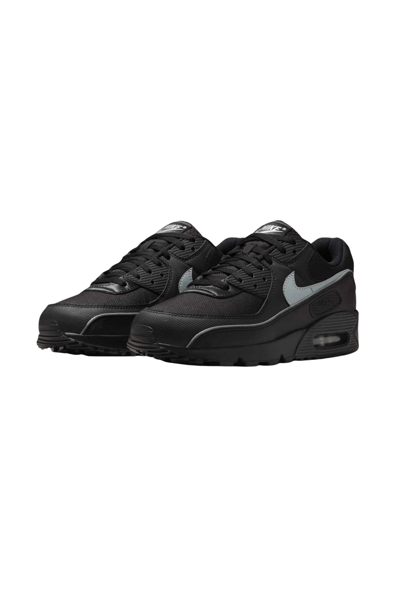 Tênis Nike Air Max 90 Premium Masculino Preto/Cinza HV4517 - 002 - NewSkull