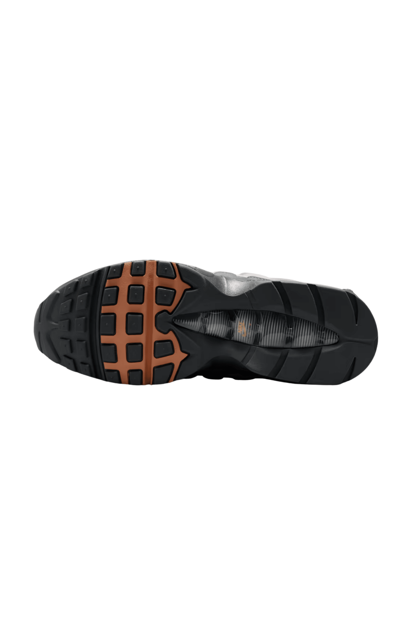 Tênis Nike Air Max 95 "Big Bubble" Hot Curry Cinza/Laranja HM4740 - 014 - NewSkull