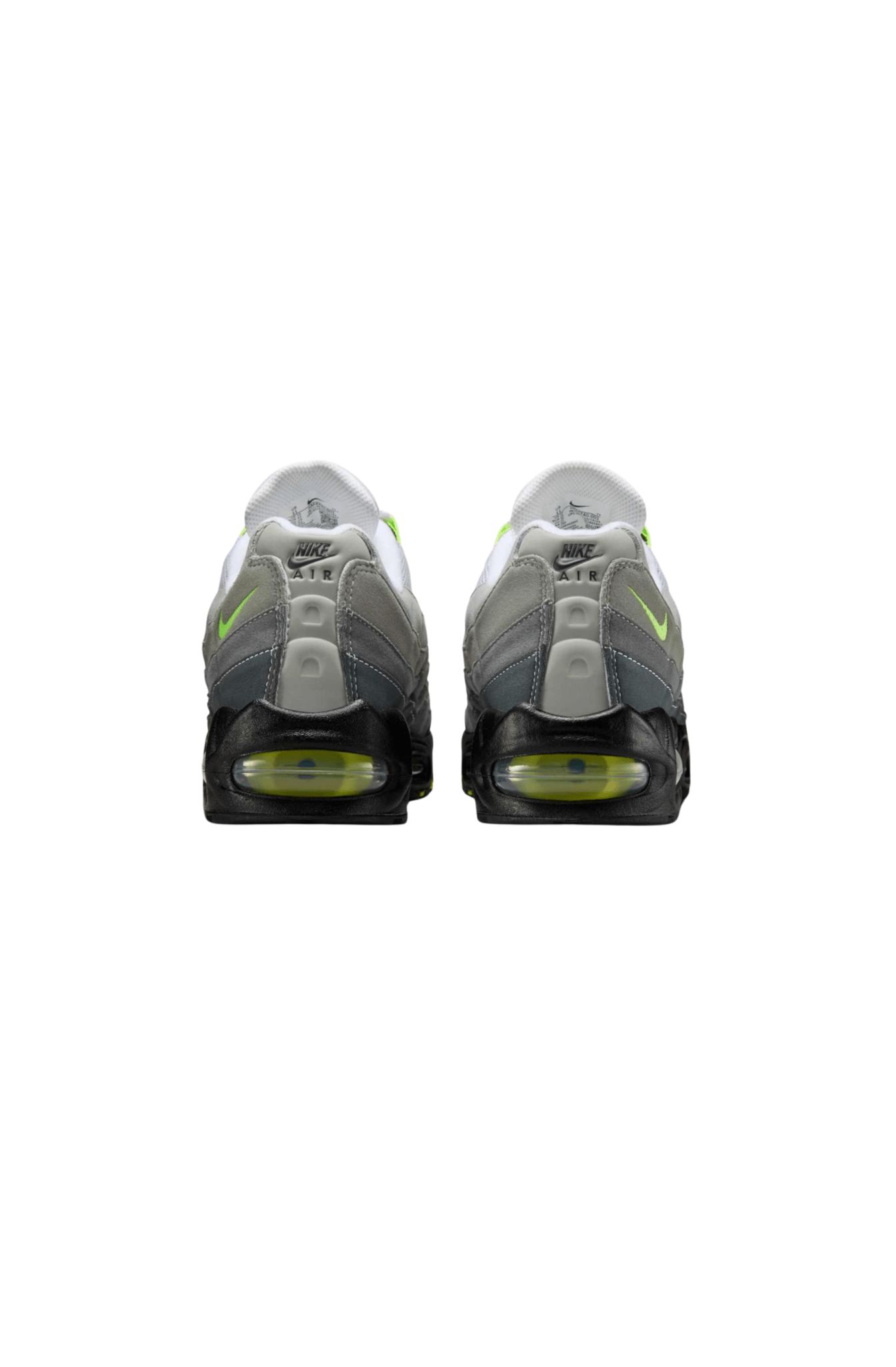 Tênis Nike Air Max 95 "Big Bubble" Neon Yellow Cinza/Neon HM4740 - 001 - NewSkull