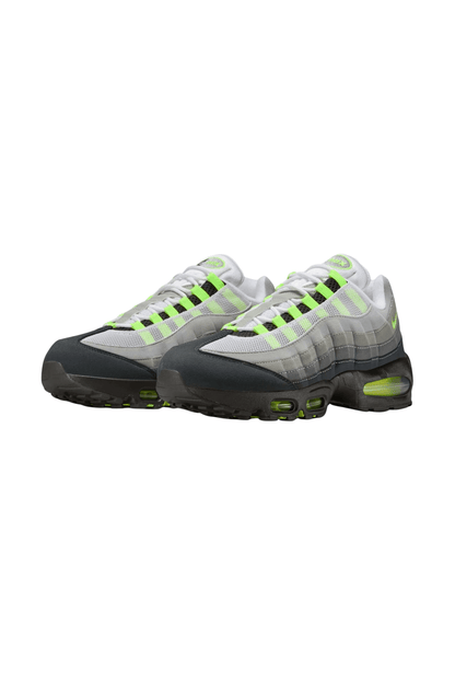 Tênis Nike Air Max 95 "Big Bubble" Neon Yellow Cinza/Neon HM4740 - 001 - NewSkull