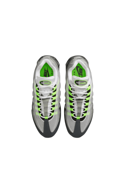 Tênis Nike Air Max 95 "Big Bubble" Neon Yellow Cinza/Neon HM4740 - 001 - NewSkull